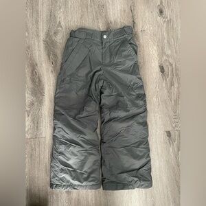 Columbia Kids Charcoal Snow Pants